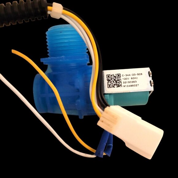 Washer Water Inlet Valve W10144820 G Compatible with Whirlpool Kenmore Amana NEW - Picture 4 of 7
